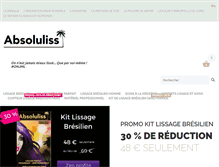 Tablet Screenshot of absoluliss.fr